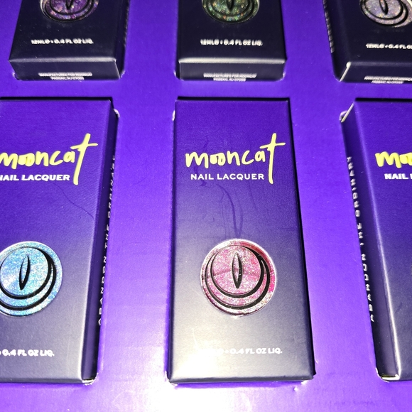 Moncat Nail Lacquer Collection - Vibrant Shades 6 Polishes - Picture 3 of 4